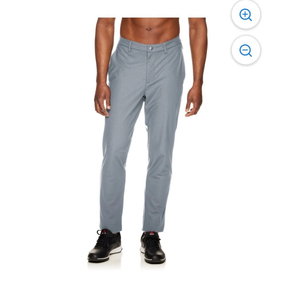Reebok Men's Light Gray Anchor 5 pocket pants 38x32